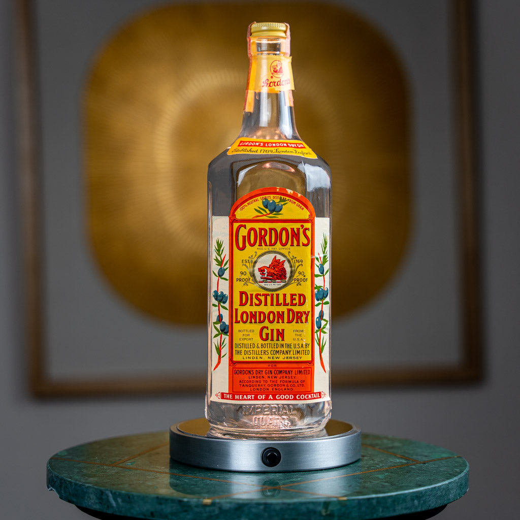 Gordons London Dry Gin 1980's 1Lt